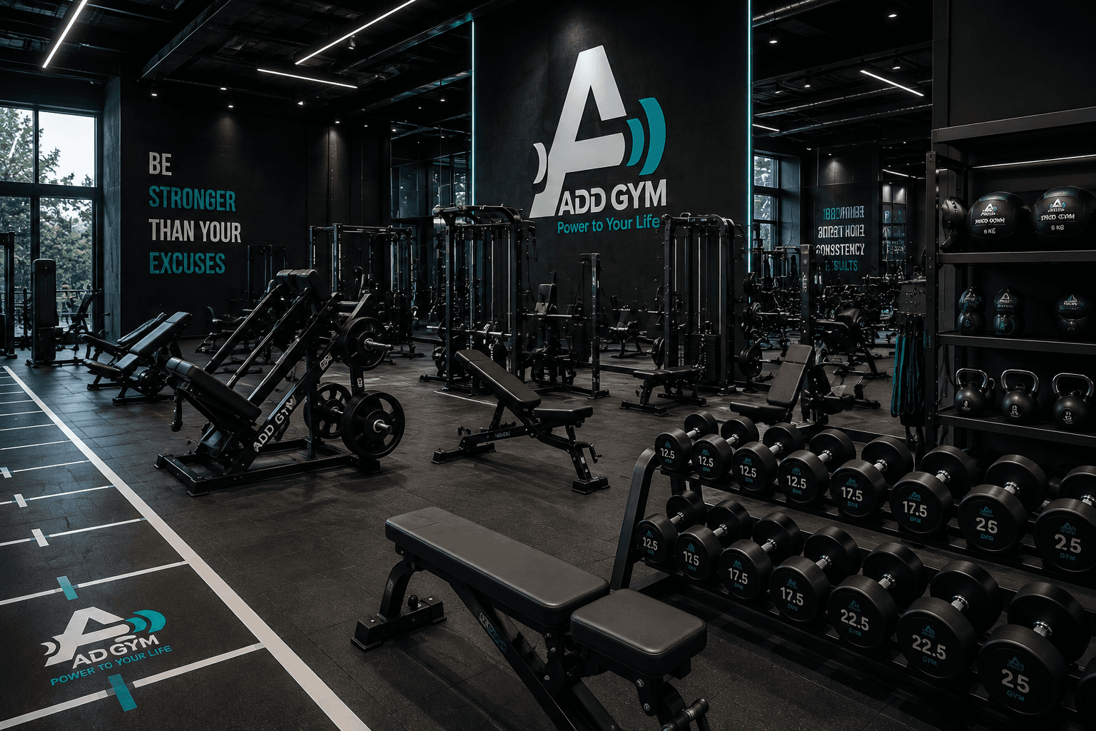 ADD GYM equipment